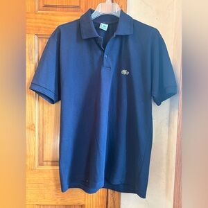 Lacoste Men's Mesh Slim Fit Polo XL Navy